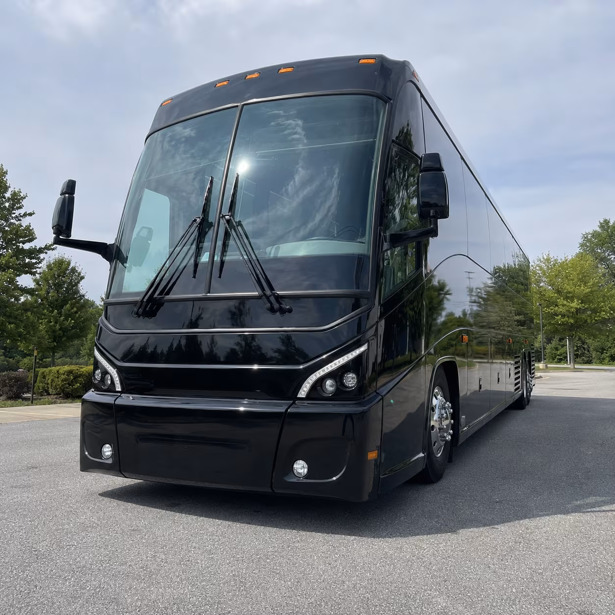 roanoke private event charter bus rental