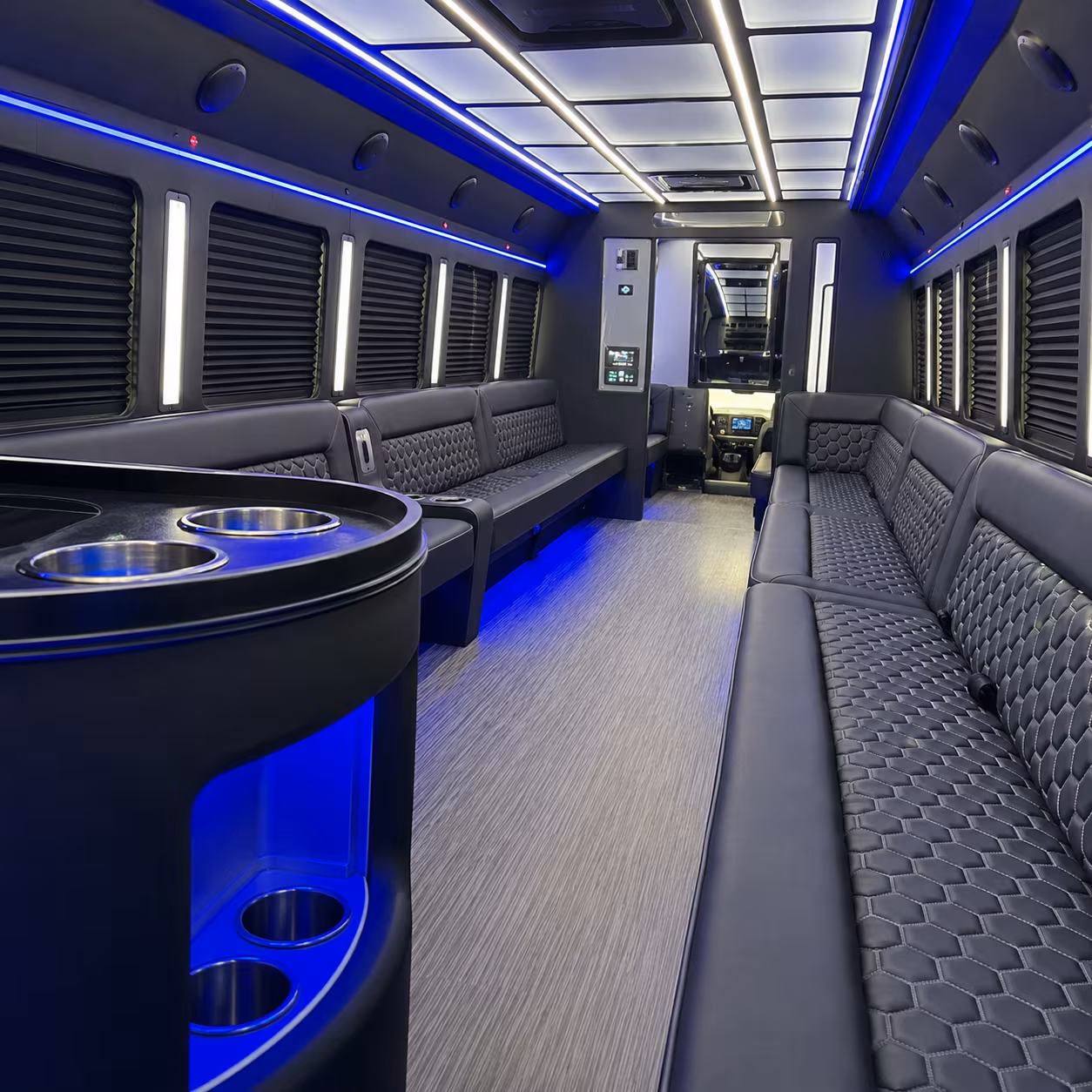 roanoke prom party bus rental
