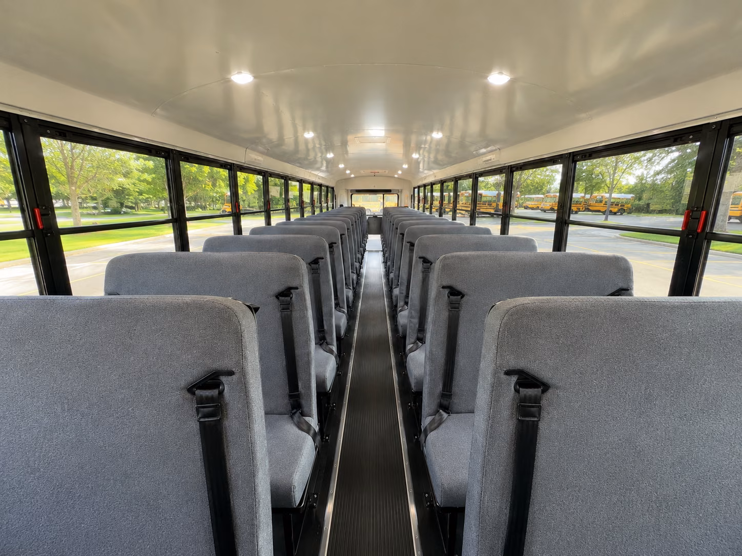 roanoke school bus inside