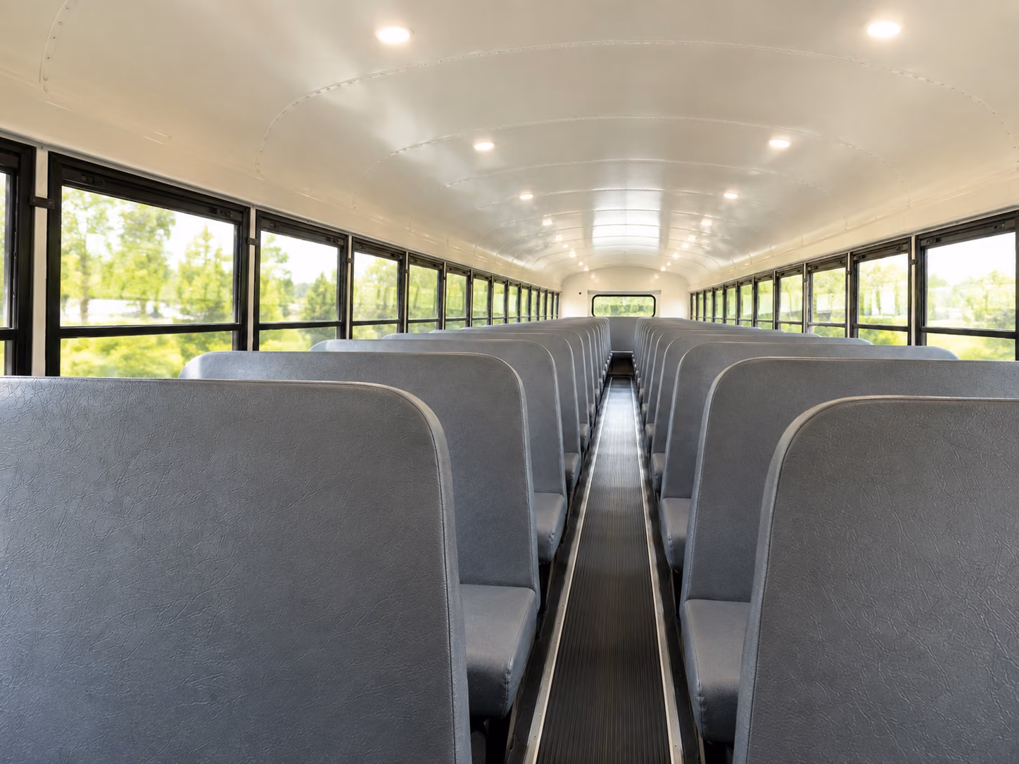 roanoke school bus interior