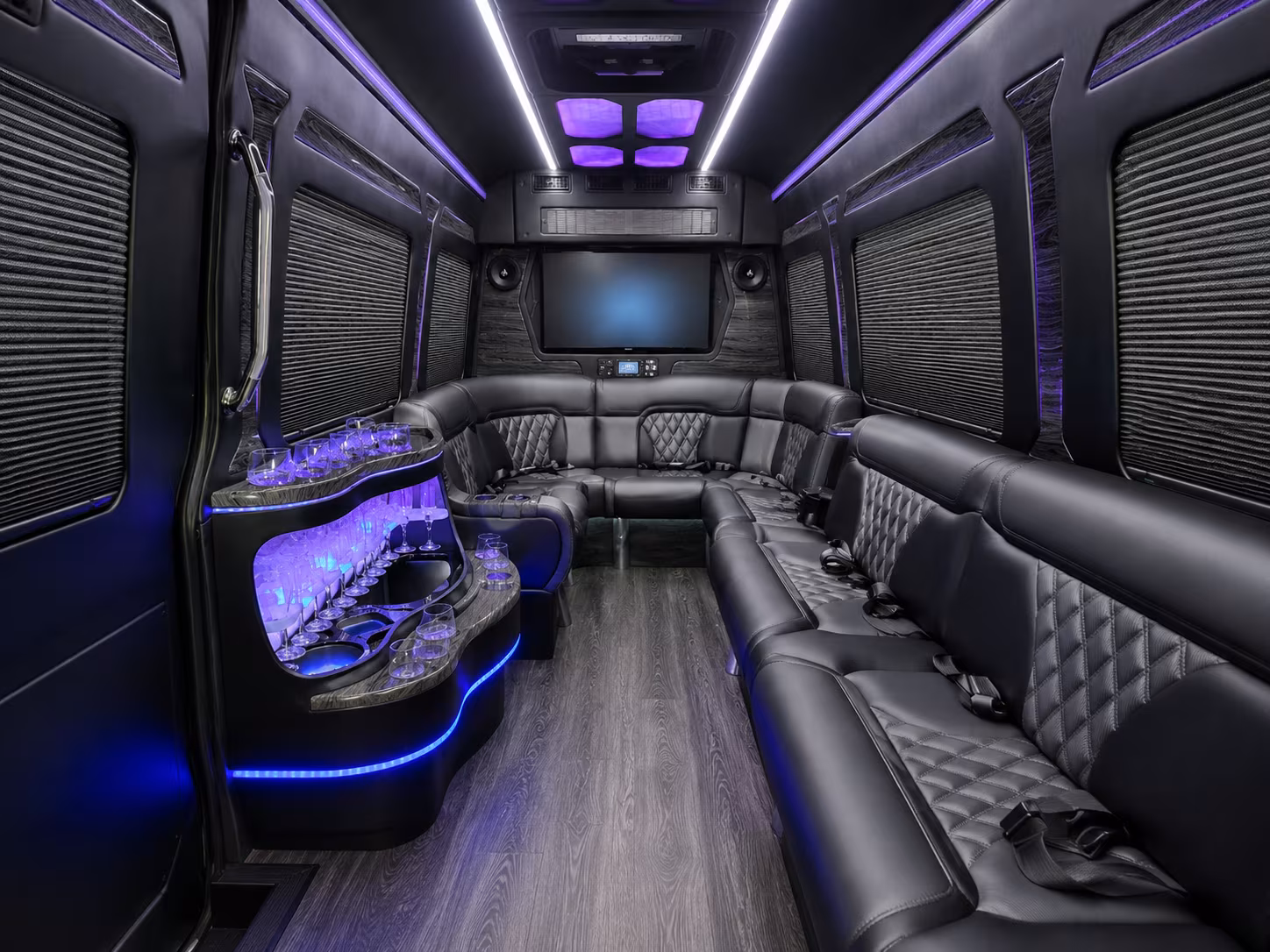 sprinter vans and party buses for roanoke bachelorette dinner and wine night groups
